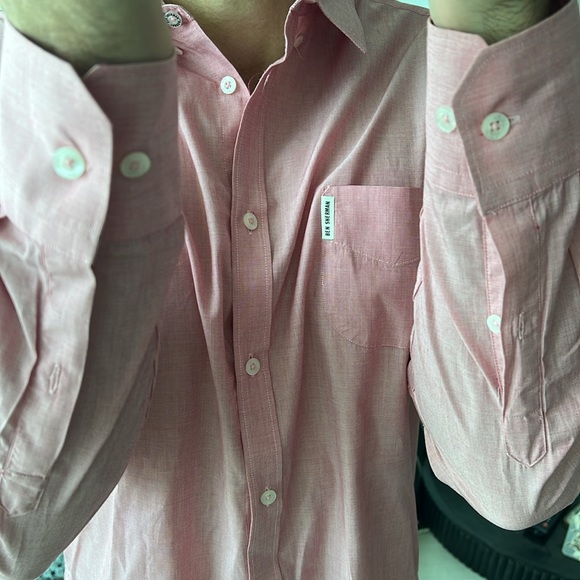Ben Sherman size xl red button down shirt - Picture 3 of 6